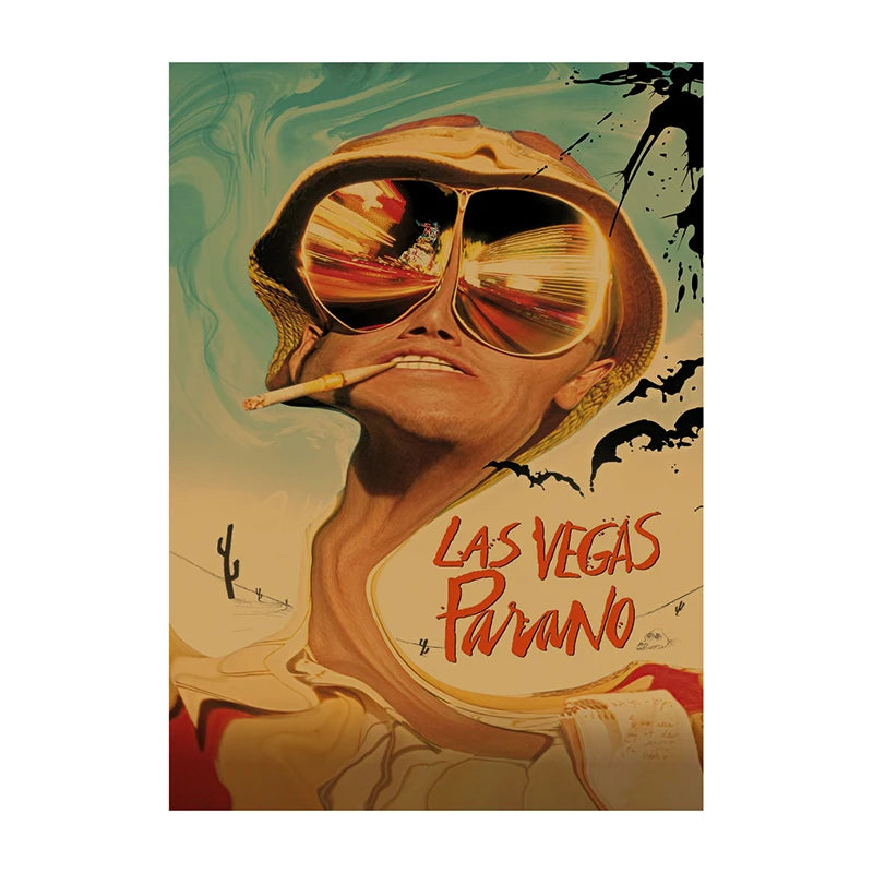 Retro Leon Movie Canvas Wall Art | Vintage Film Poster Print
