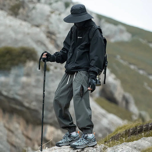 Men's Waterproof Quick-Dry Outdoor Sports Pants | Casual Loose Outdoor Sports Pants Peaceful Pleasures Health and Wellness