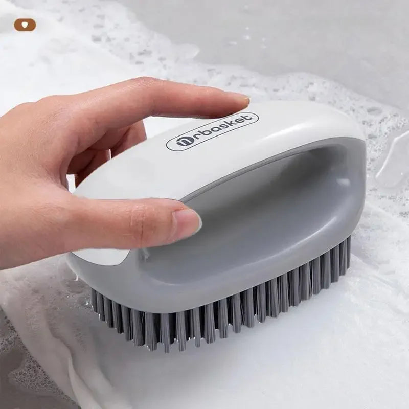 Soft Bristle Shoe Cleaning Brush – Anti-Slip & Hangable