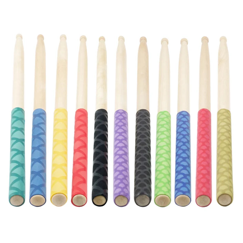 1 Pair 6 5-inch Drumstick Antiskid Gripanti Slip Wrap 2-7 Drumsticks