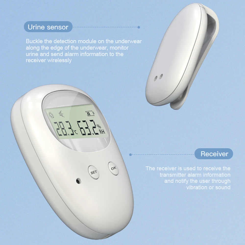 Wireless Bedwetting Alarm | Kids Potty Training & Elder Care