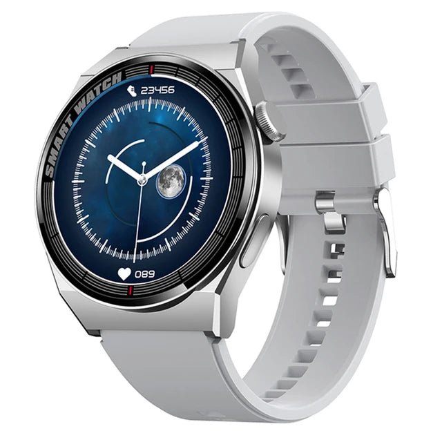2024 New SmartWatch for Men Women Watches Amoled Bluetooth Call Sport IP67 Waterproof Heart Rate Sleep Smart Watch Pk Watch3 Pro Peaceful Pleasures Health and Wellness White