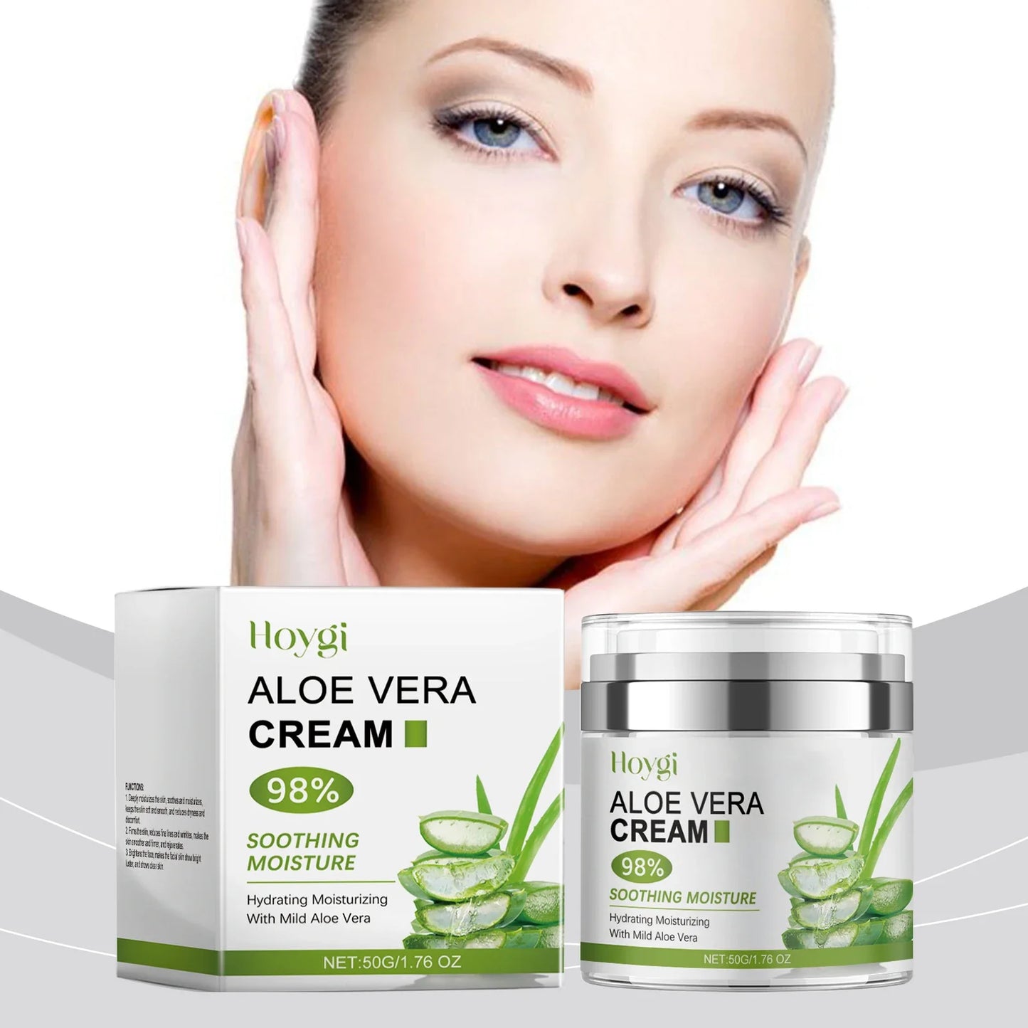 Hoygi Aloe Vera Face Cream – Anti-Wrinkle Moisturizer 50g