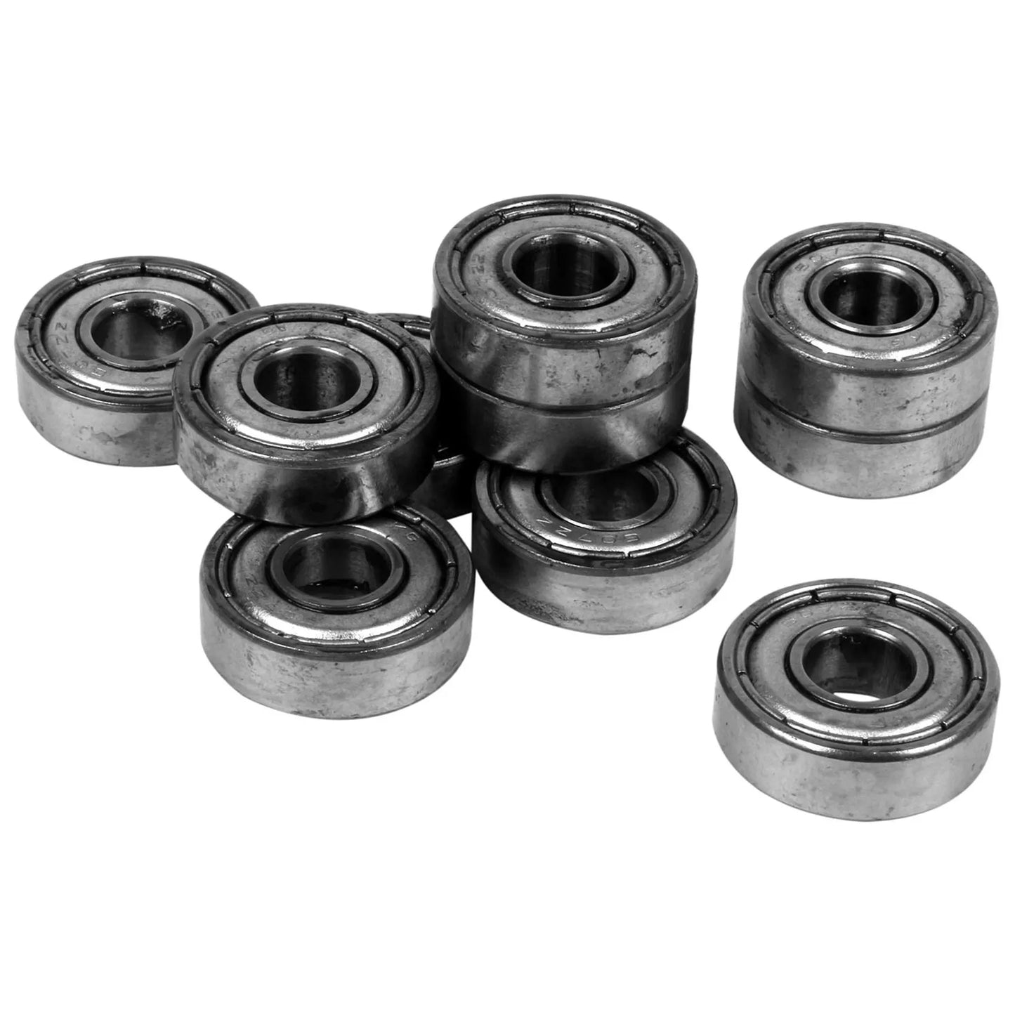 A36T-30Pcs Miniature Rubber Sealed Metal Shielded Metric Radial Ball Bearing Model: 607ZZ 7 X 19 X 6MM Peaceful Pleasures Health and Wellness