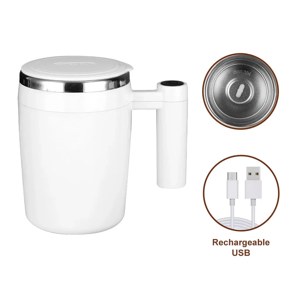 URGGU Self-Stirring Magnetic Mug | USB Rechargeable 380ml