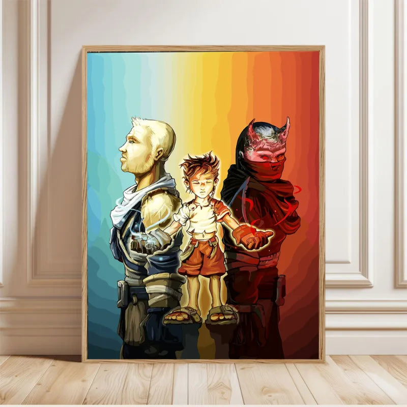 Fable ARPG Game Series Canvas Wall Art Poster | Unframed Print
