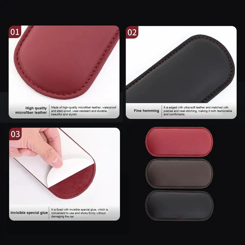 Car Knee & Thigh Cushion – Memory Foam Leather Interior Pad