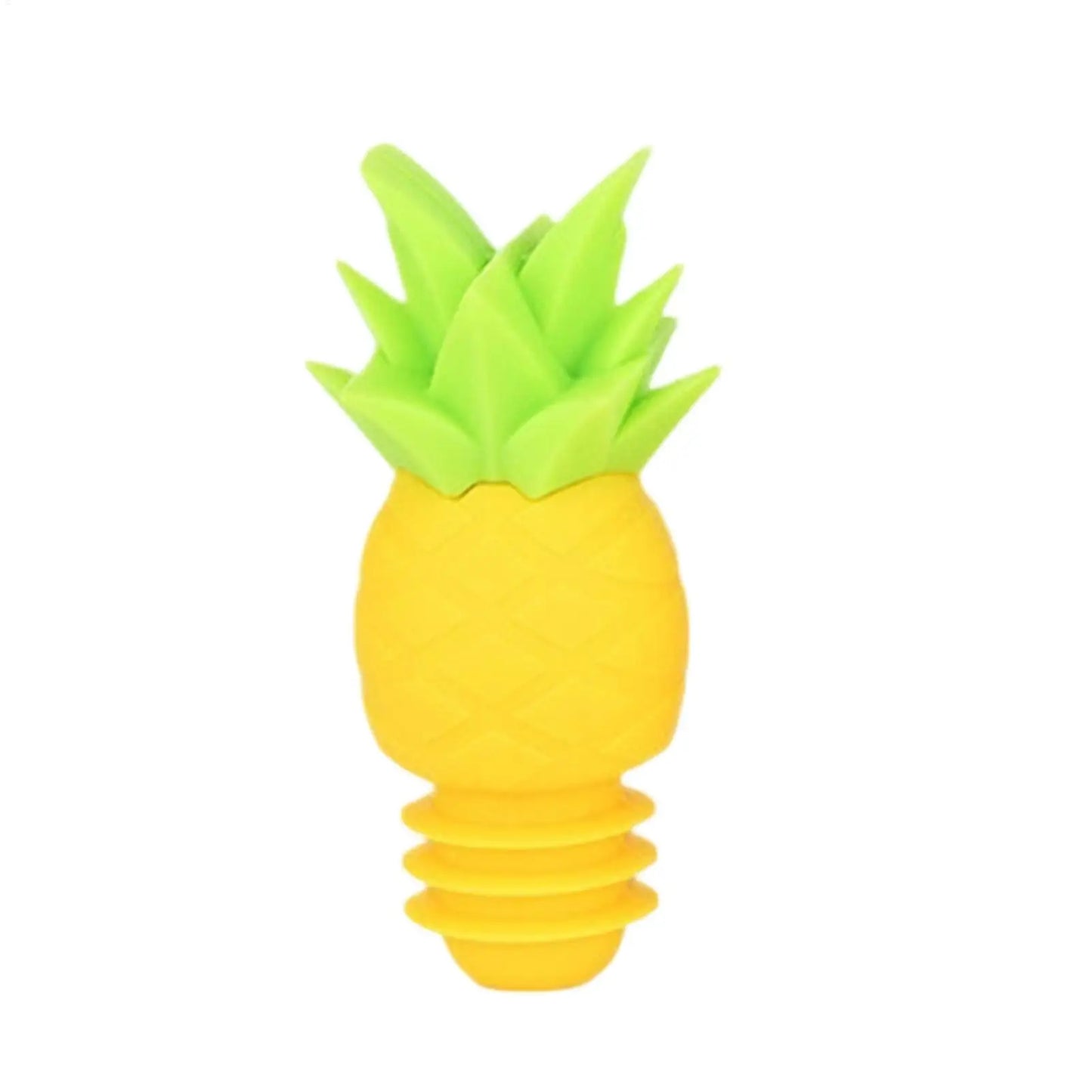 Silicone Pineapple Wine Stopper – Leakproof Reusable Bottle Cap
