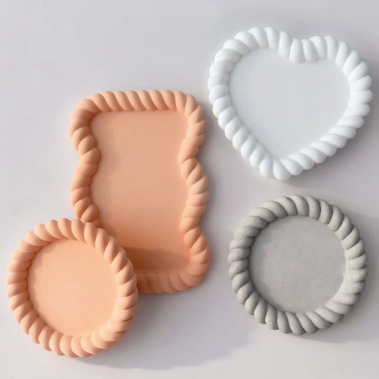 Bubble Tray Silicone Mold – Resin, Plaster & Coaster DIY Casting Silicone Casting Mold Oasis Select