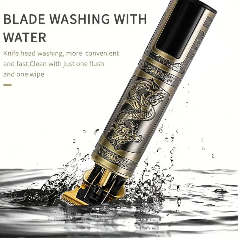 XMSJ T9 Cordless Hair Clipper & Beard Trimmer for Men