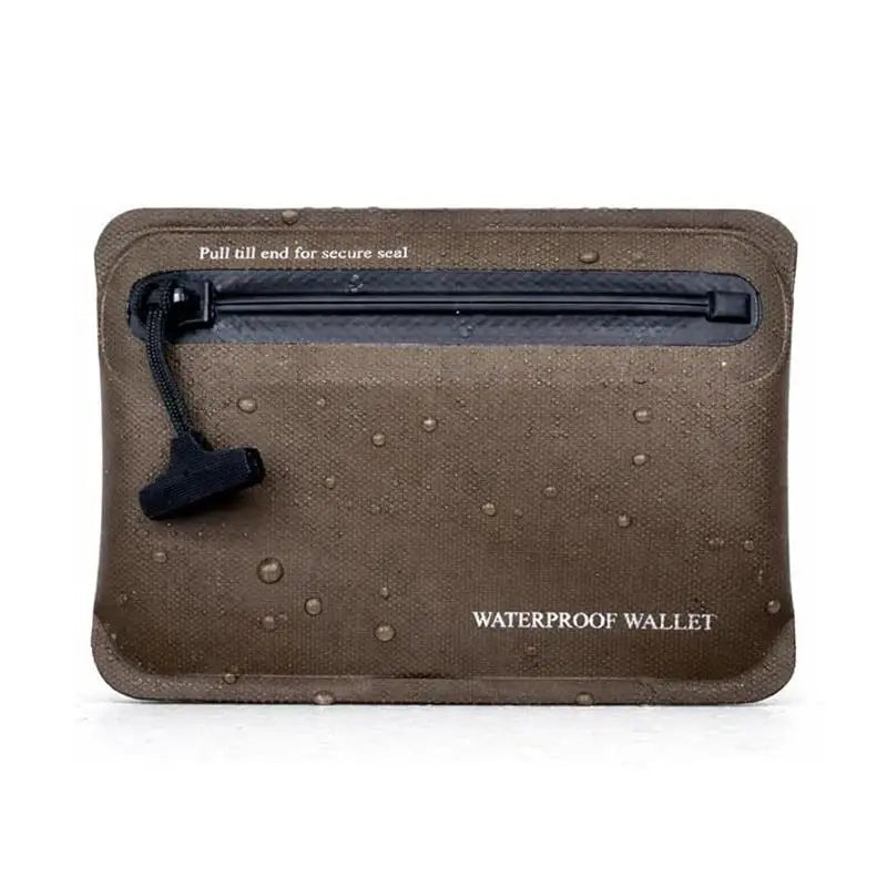 Waterproof Military-Grade TPU Wallet – Card, Key & Cable Pouch