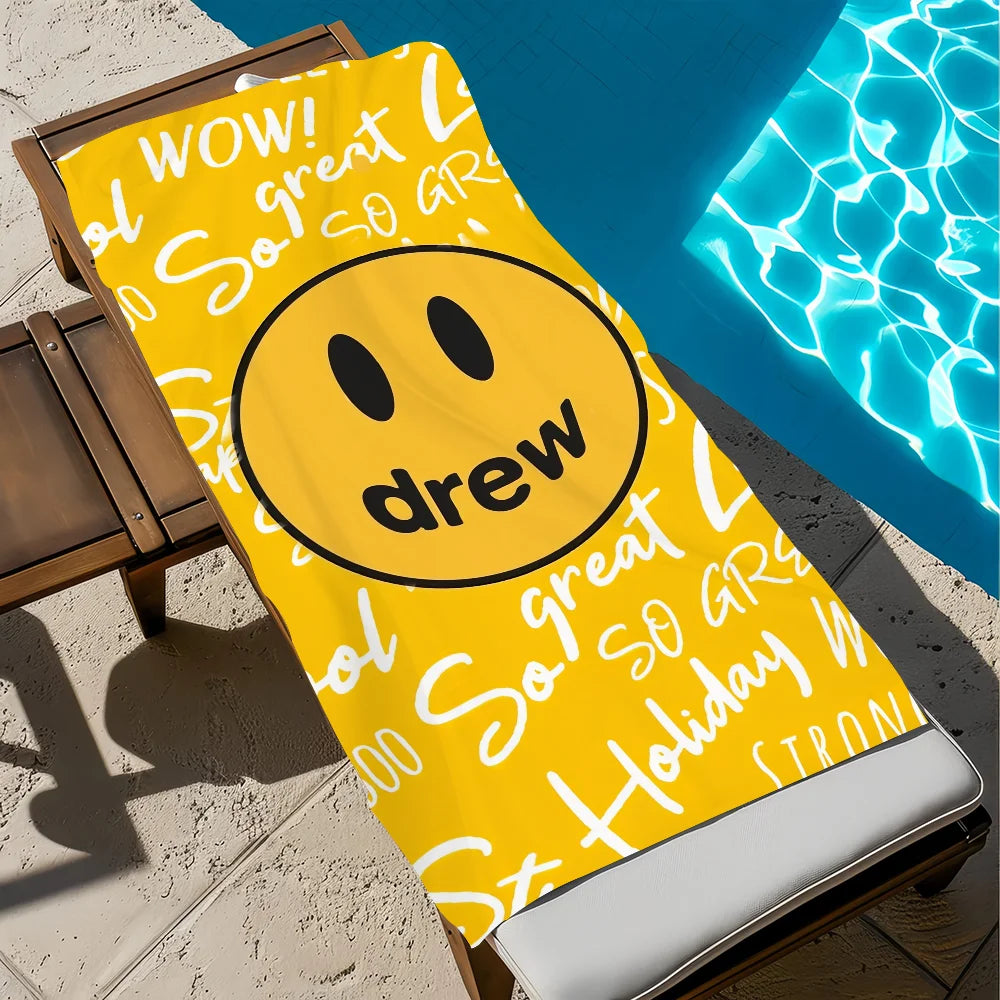 Quick-Dry Beach Towel | Soft Lightweight Pool & Travel Towel Quick-Dry Beach Towel Peaceful Pleasures Health and Wellness z1 STJ90x180CM