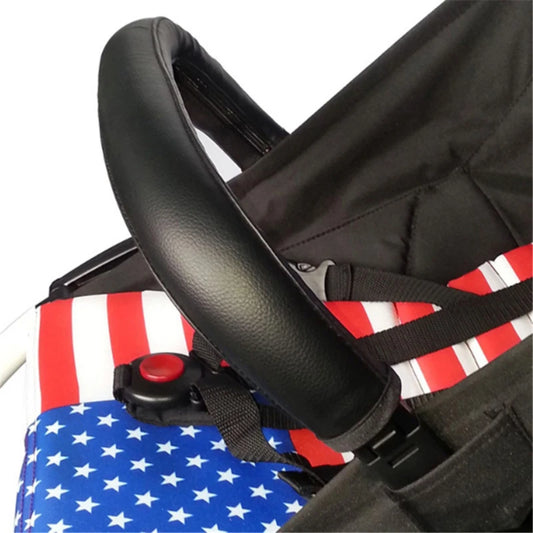 New Baby Pram Stroller Armrest Cover Case PU Leather Protective Cover For Armrest Handle Wheelchairs Foldable And Washable Peaceful Pleasures Health and Wellness
