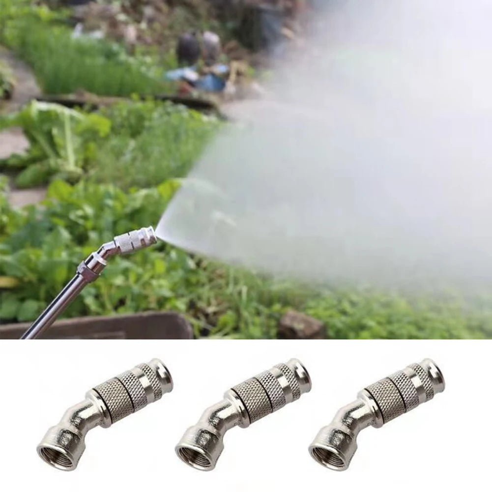 Brass Atomization Nozzles Adjustable Spray Garden Cleaning Machine