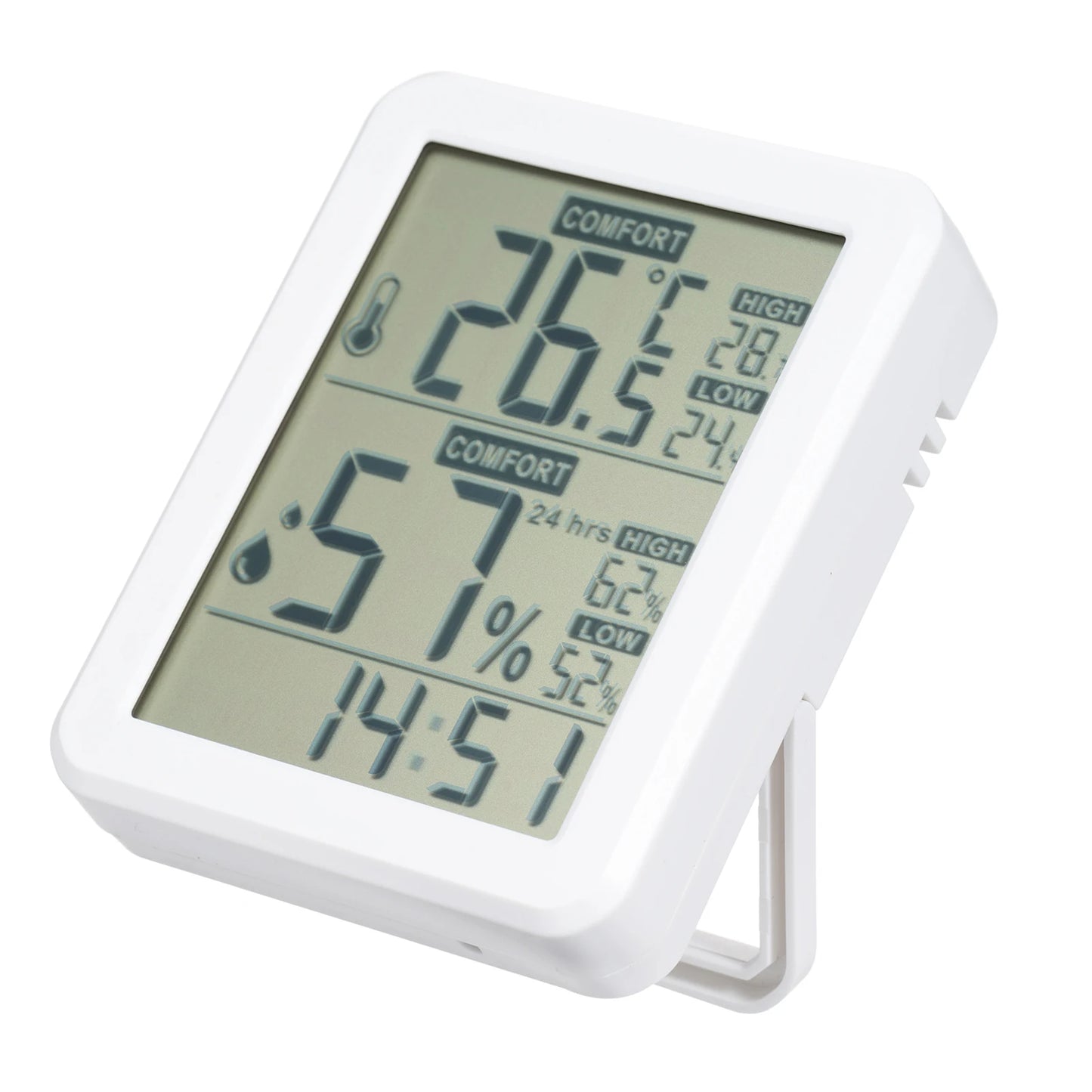 Mini Digital Hygrometer Thermometer Indoor Humidity Meter Room