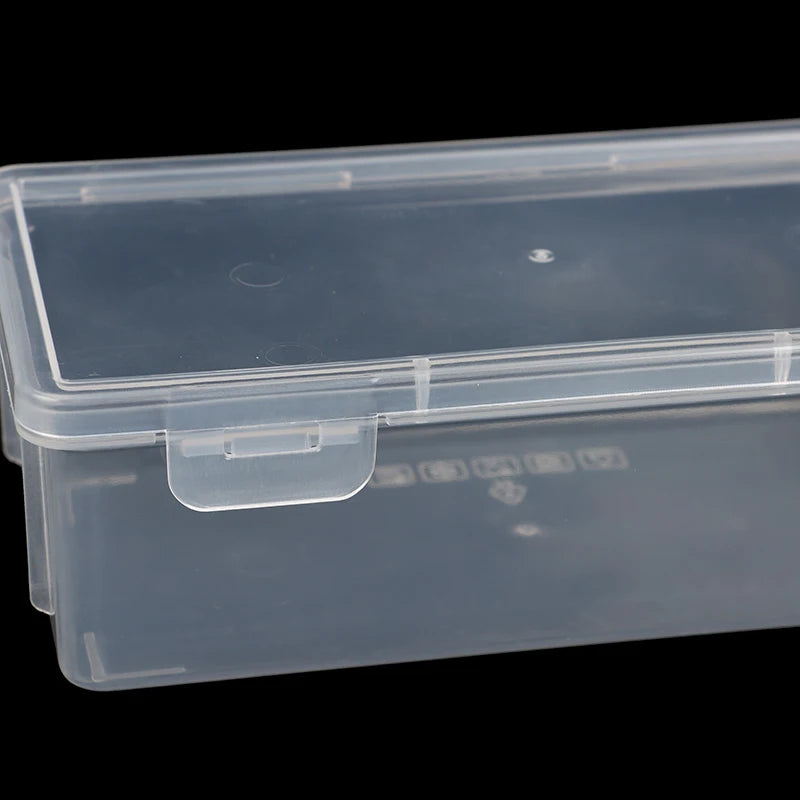 1 Storage Box Transparent PP Pen Box Multi-Functional & Large Capacity Stackable Stationery Organizer For Office Or School Peaceful Pleasures Health and Wellness