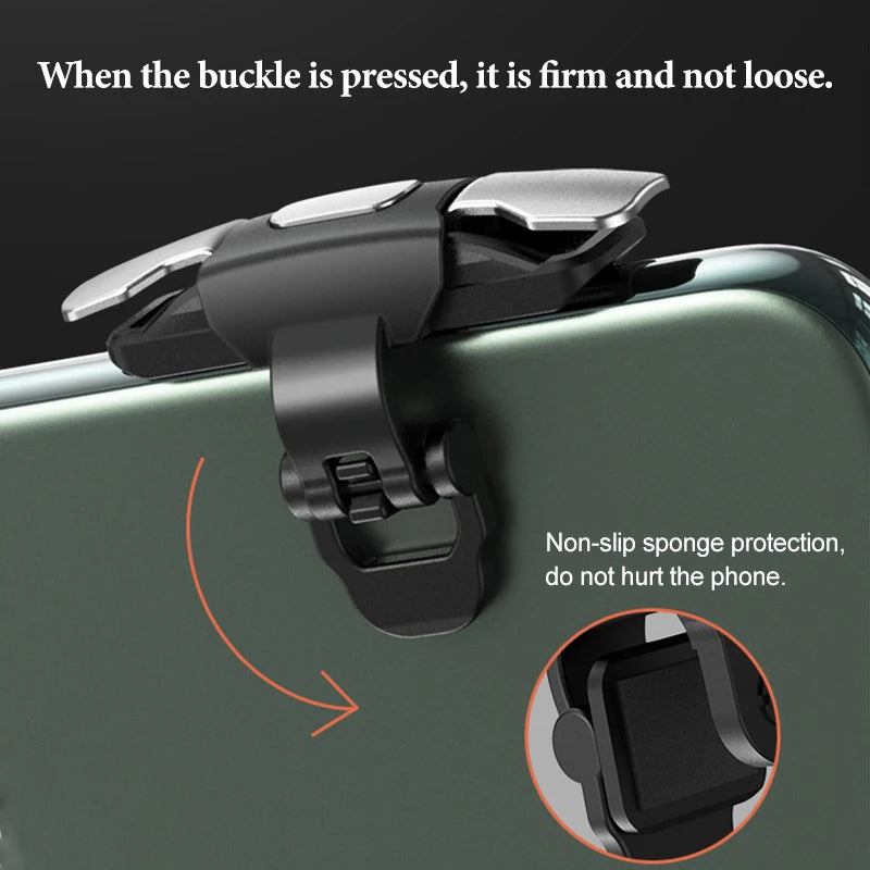 S03 mobile phone eating chicken artifact auxiliary shooting metal key game handle joystick for cell phone Peaceful Pleasures Health and Wellness