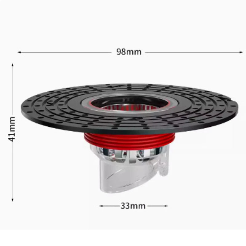 Floor Drain Core Shower Floor Strainer Cover Toilet Sewer Anti-odor Plug ABS No Smell Bathroom Toilet Sewer Shower Drain Peaceful Pleasures Health and Wellness