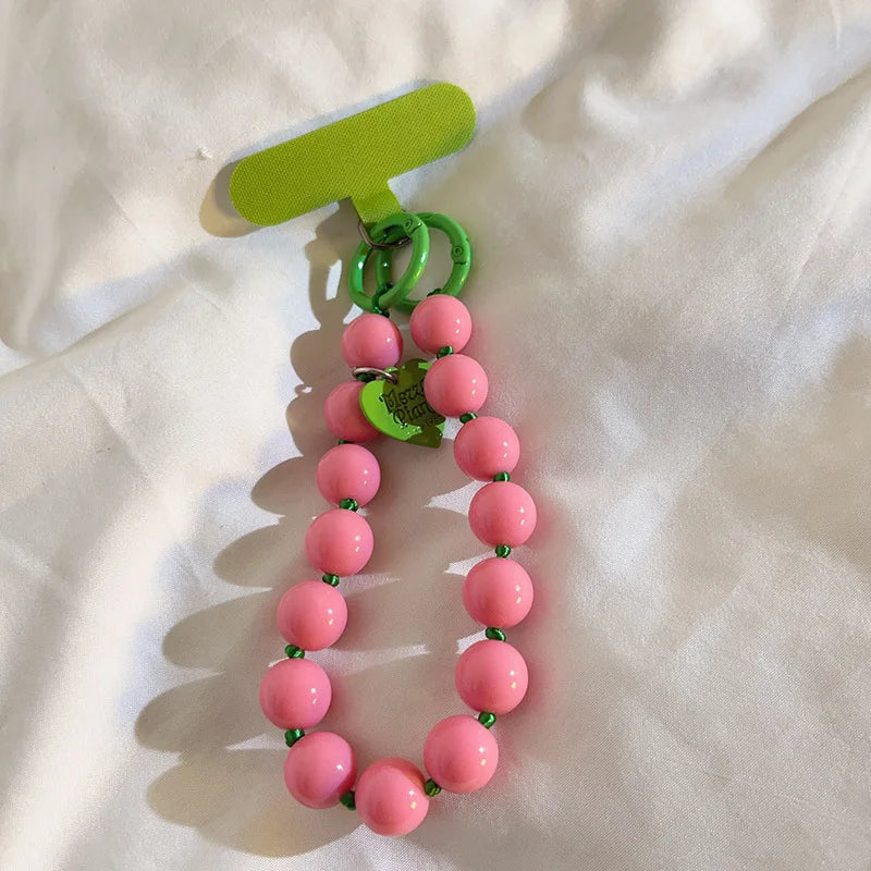 Beaded Phone Wrist Strap – Detachable Wristlet Lanyard