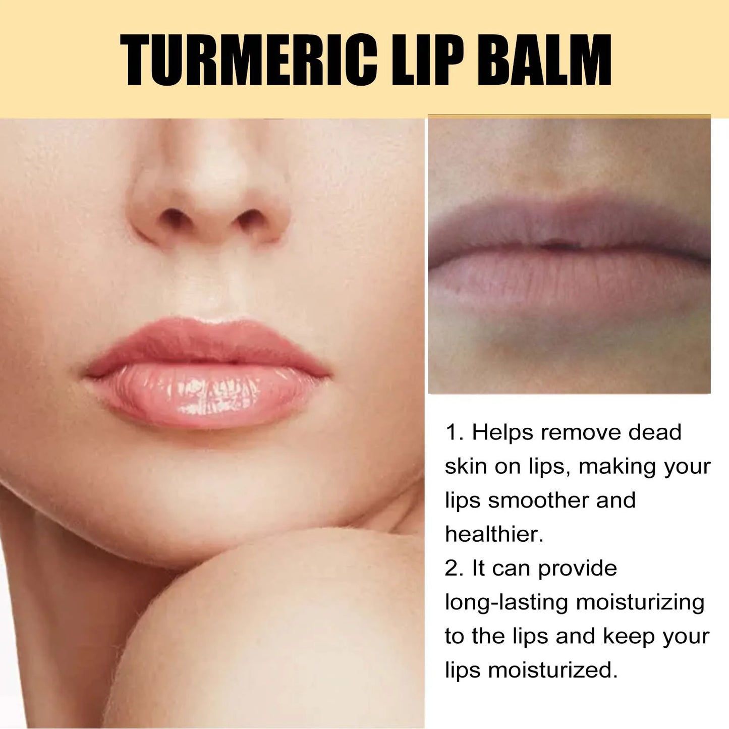 Eelhoe Turmeric Lip Balm – Darkness Removal & Moisturizing