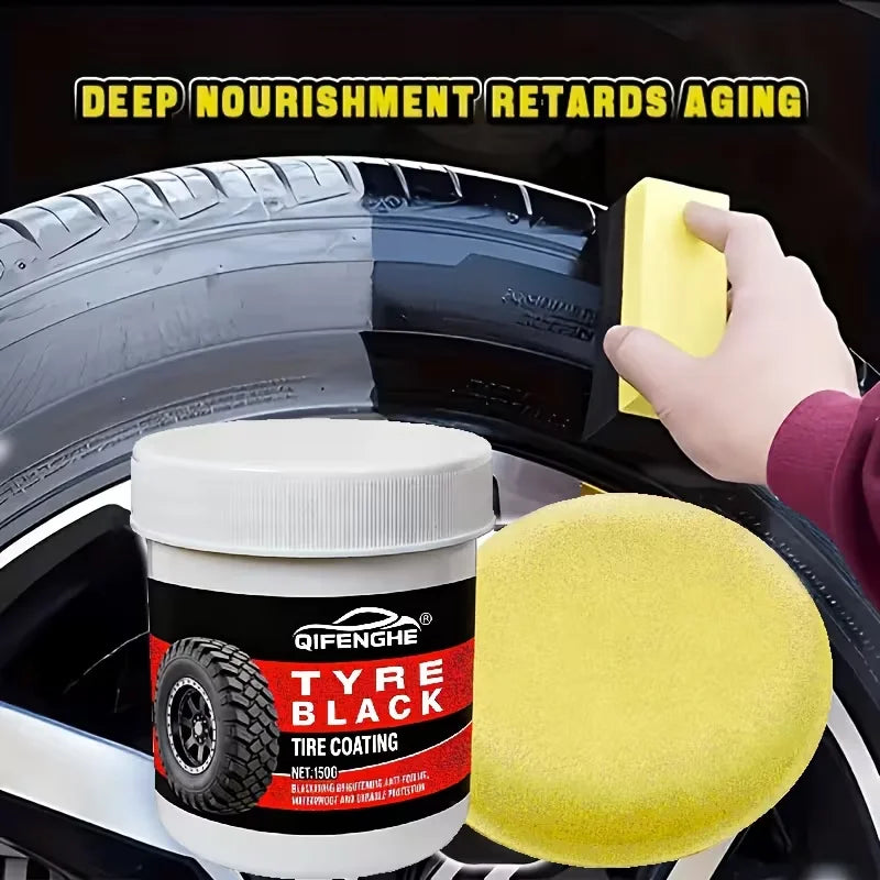 Tire Black Coating Paste – Shine, Protect & Anti-Fade