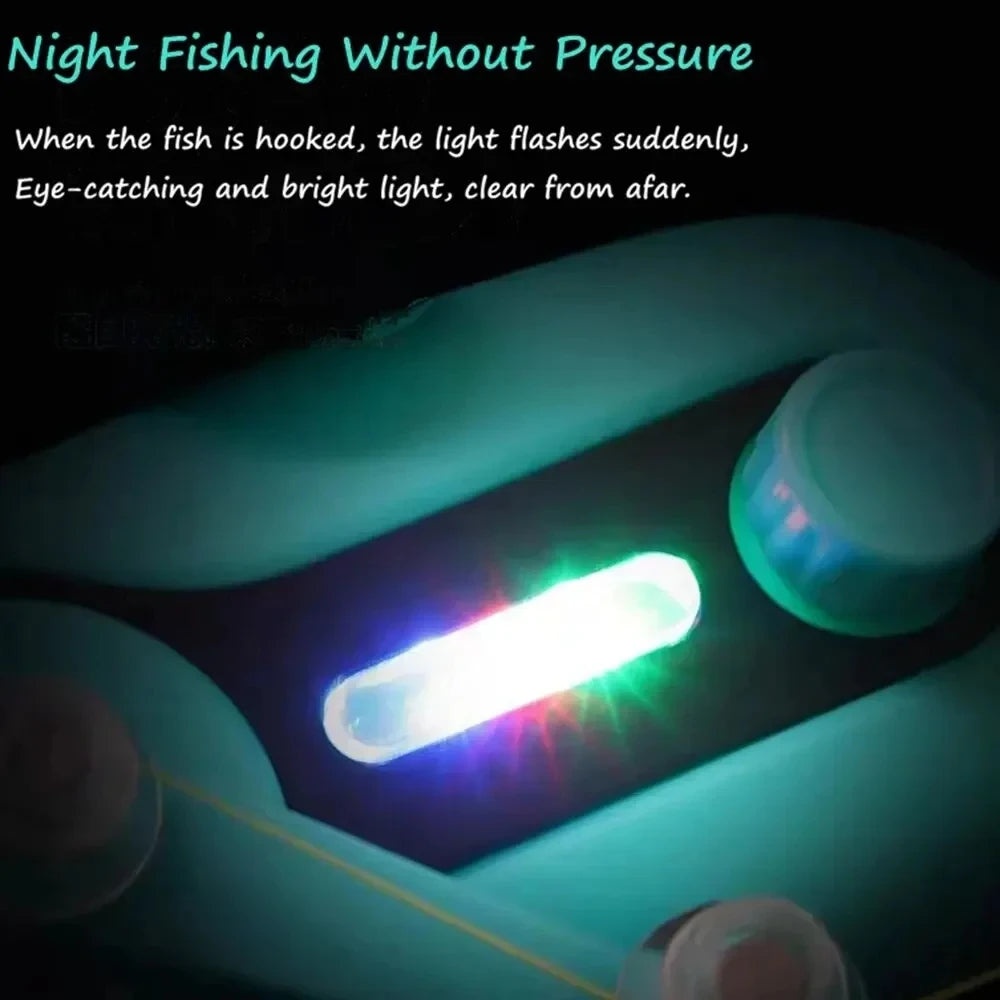 Portable Electronic Fishing Alarm Buzzer, Rod Tip Sound-Light Indicator, Angling Tackle Accessory Peaceful Pleasures Health and Wellness
