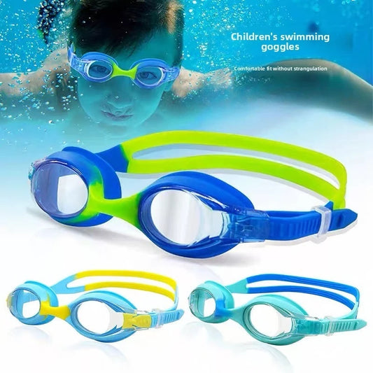 Swimming Goggles for Kids Waterproof Anti Fog UV Children Professional Colored Lenses Eyewear Swimming Accessories Glass Eyewear Peaceful Pleasures Health and Wellness