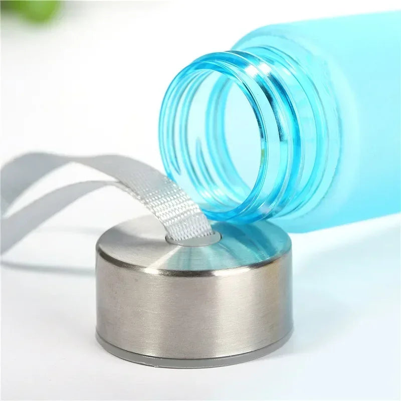 Frosted Plastic Water Bottle 280ml | Candy Color Space Cup