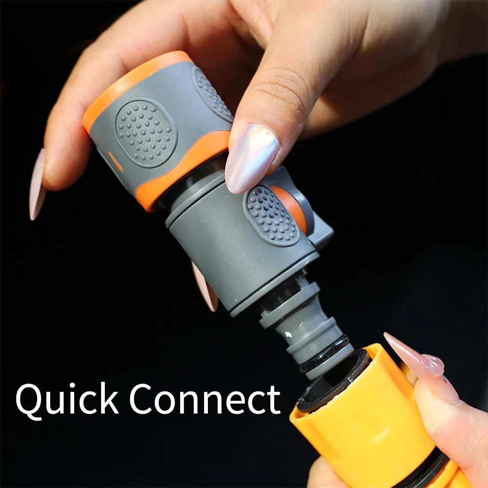 16mm Ball Valve Hose Coupling Joint Extender Connect Repair Adapter Quick Connector for Garden Irrigation Tubing Stop Water Peaceful Pleasures Health and Wellness