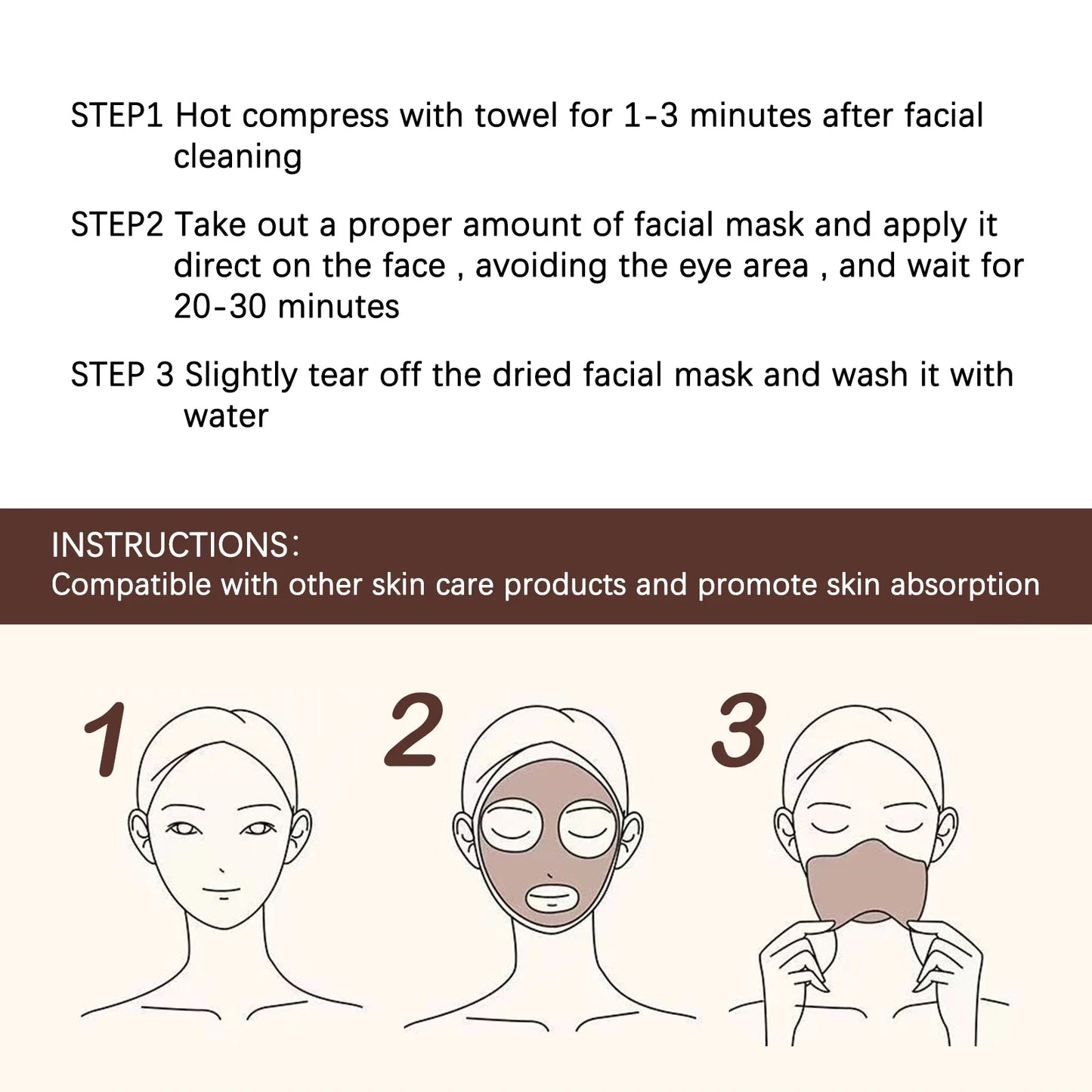 Jaysuing Firming Brightening Peel-Off Facial Mask 100g