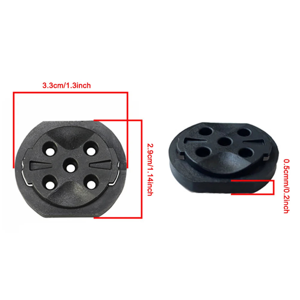 Bicycle Computer Bracket Fixed Base Repair Parts Bike Stopwatch Holder Base Male Seat Repair Parts for Garmin Accessories Peaceful Pleasures Health and Wellness