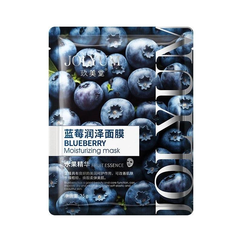 Fruit Face Sheet Mask 6pcs – Hydrating, Brightening & Anti-Aging