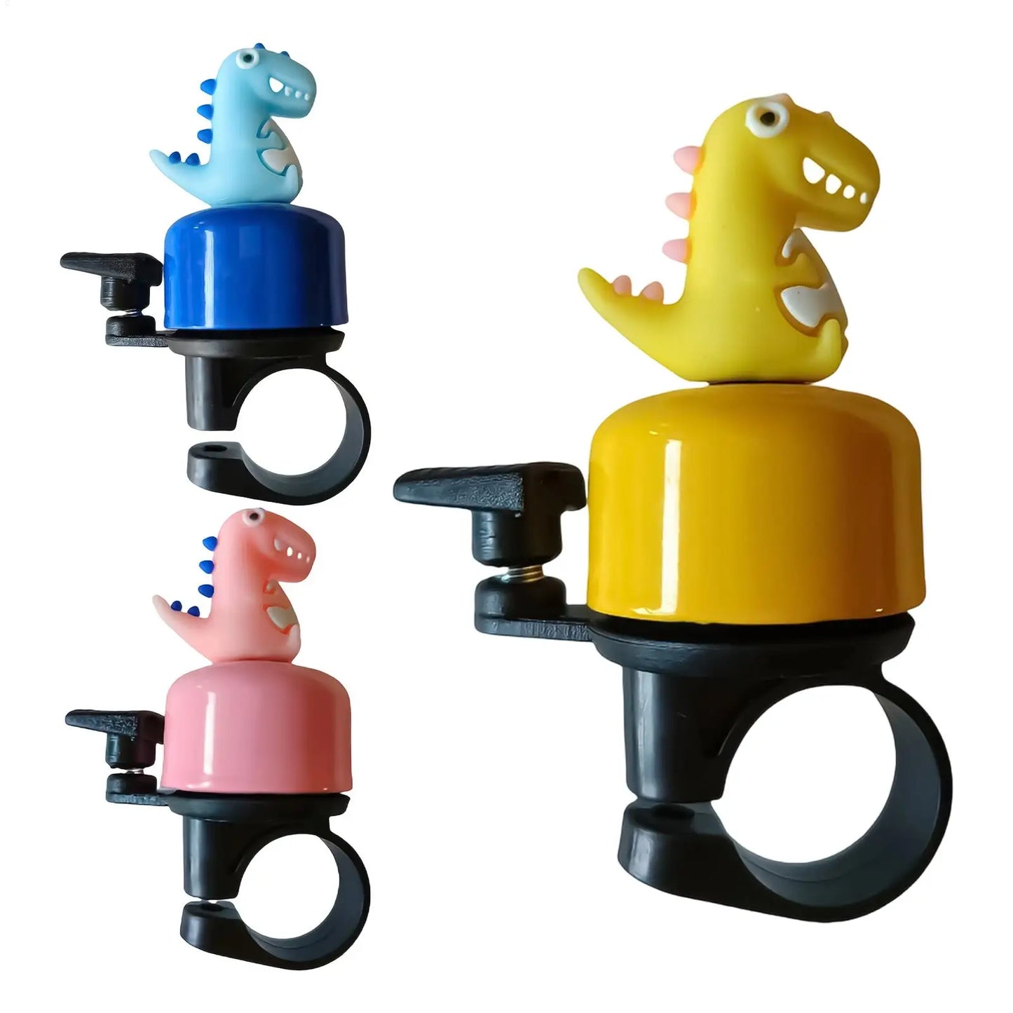 Cartoon Dinosaur Bicycle Bell – Loud Bike Horn for Kids & Adults