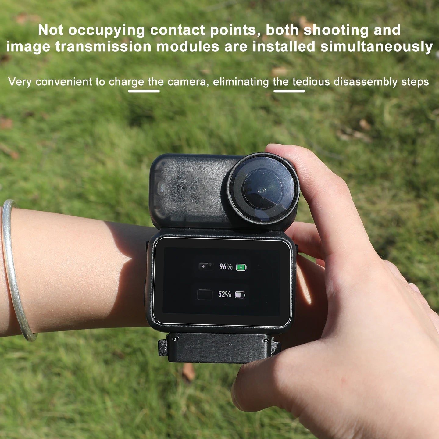 Suitable For DJI Osmo Nano Thumb Camera Image Multifunctional Vision Dock Wristband Expansion Protection Accessories Peaceful Pleasures Health and Wellness
