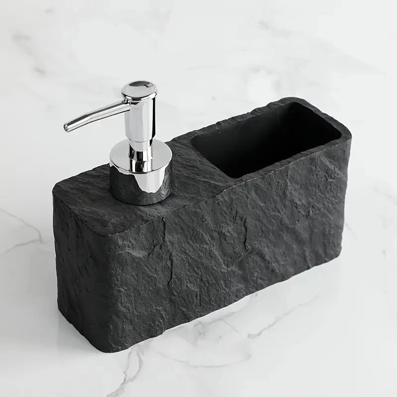 Refillable Soap Dispenser with Sponge Holder | Kitchen & Bath