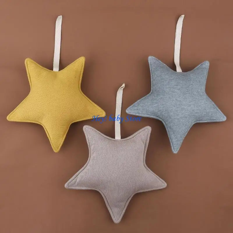 Baby Pacifier Holder Chewable Star Teething Pendant – 6 Colors