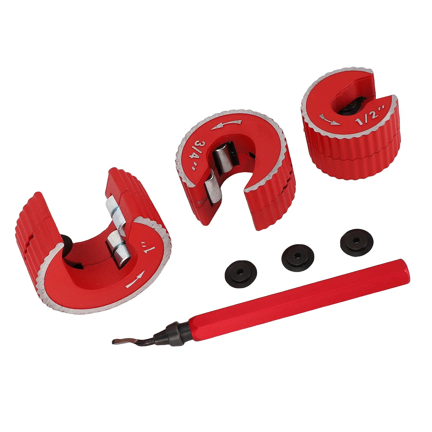 Circular Tubing Cutter Deburring Tool 1 2 3 4 Compact Pipe PVC Copper