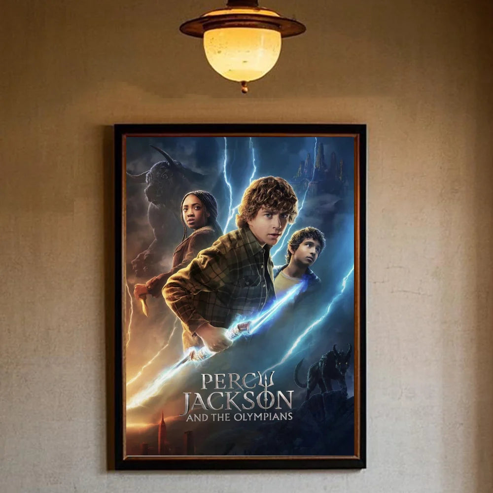 Percy Jackson & The Olympians HD Wall Poster – Waterproof PVC Wall Art Poster Peaceful Pleasures Health and Wellness z19 50X70cmNoframe