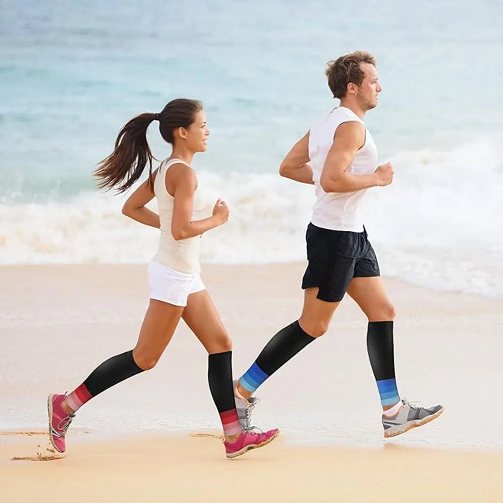 20-30mmHg Calf Compression Sleeves for Running – Men & Women