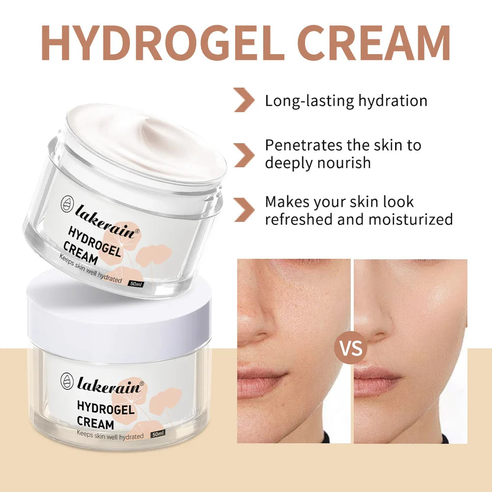 Hydrogel Face Cream – Deep Hydration, Hyaluronate & Squalane
