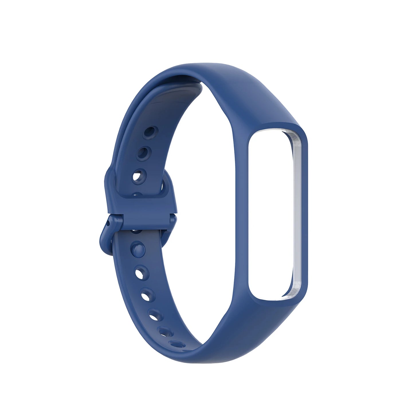 For Samsung Galaxy Fit 2(R220) Band Straps Soft Silicone Wrist Strap for Samsung SM-R220 Fitness SmartWatch Replacement Peaceful Pleasures Health and Wellness DEEP BLUE