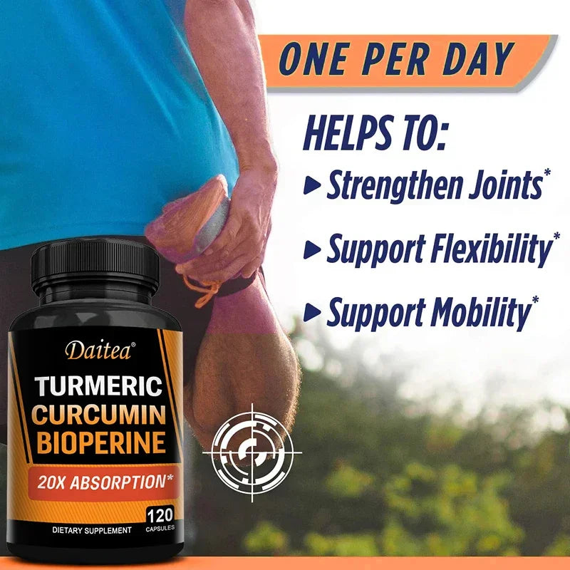 Turmeric Curcumin with Ginger & Black Pepper 2665mg Peaceful Pleasures Health and Wellness