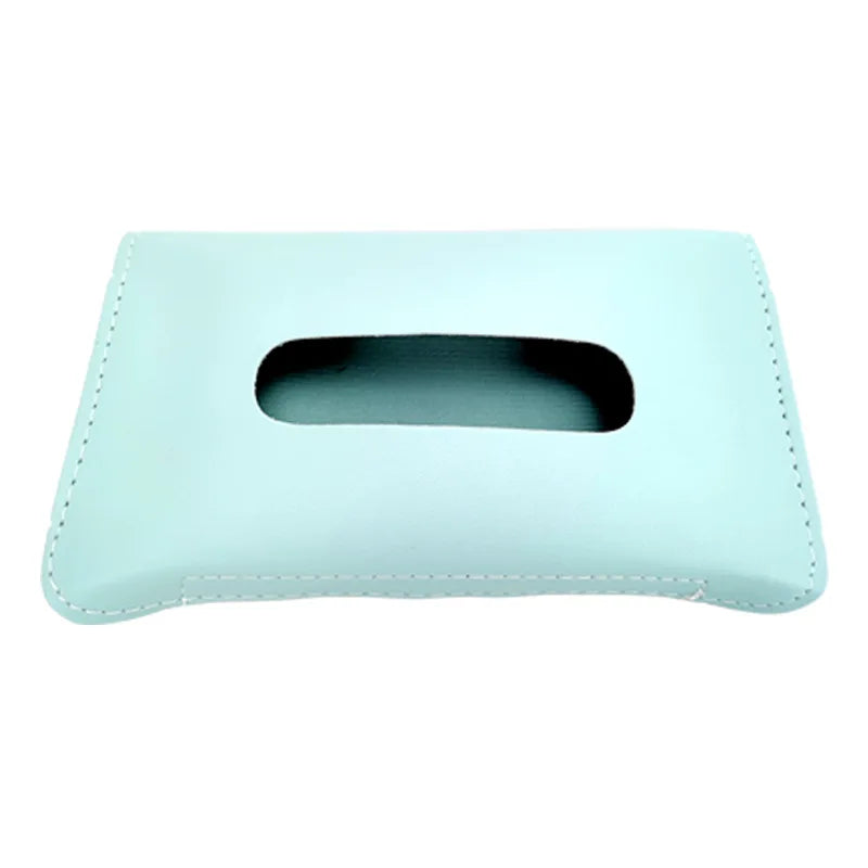 Car Sun Visor Tissue Holder – PU Leather Storage Bag