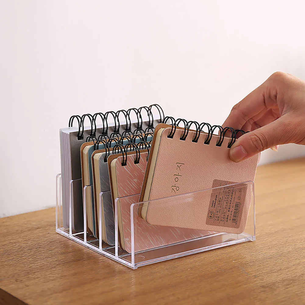 Clear Acrylic Magazine File Holder | Desktop Book Organiser