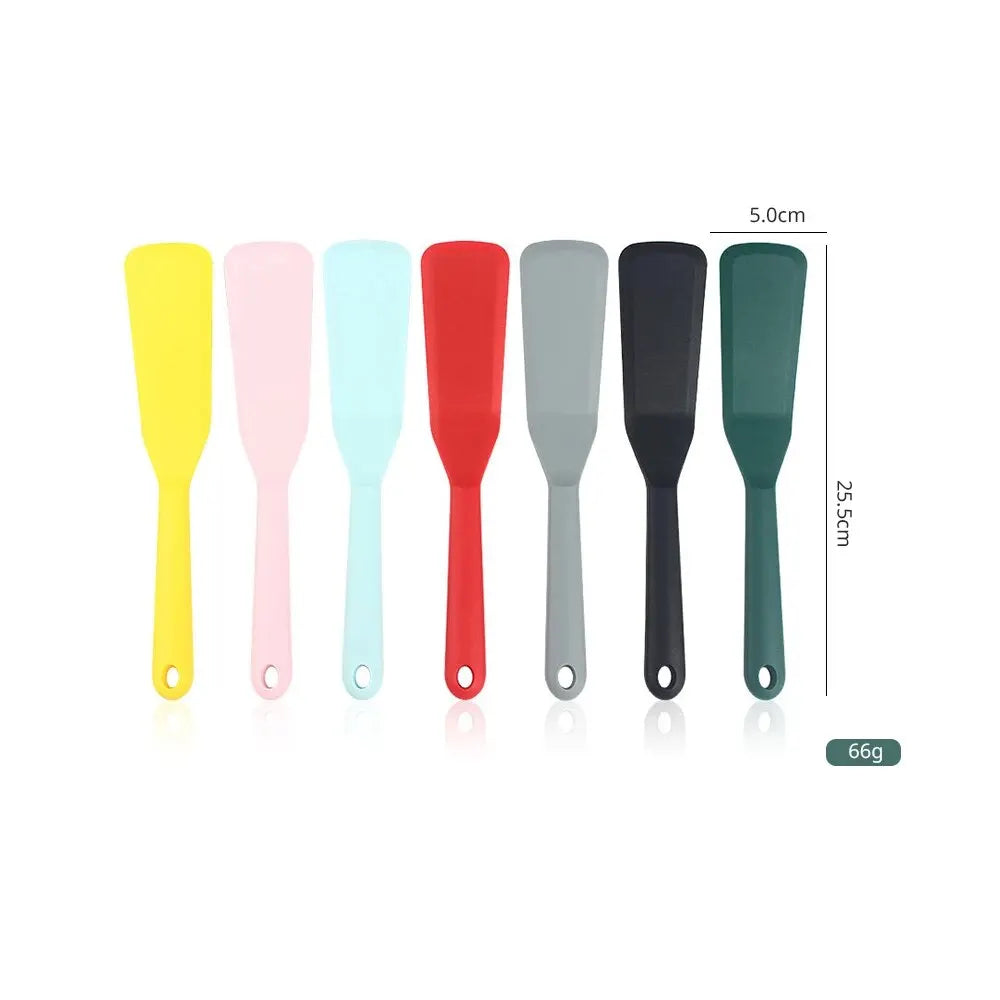 Silicone Kitchenware Non Stick Pan Frying Shovel Kitchen High Temperature Resistant Pancake Frying Steak Shovel Special Shovel Peaceful Pleasures Health and Wellness