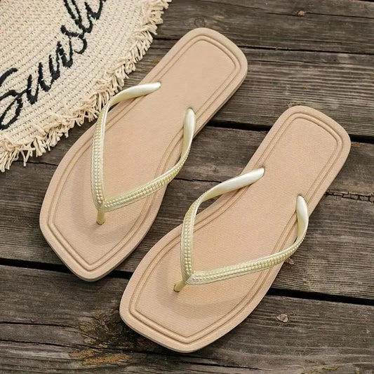 Women's Flat Flip Flop Slides – Summer Beach & Garden Sandals Women's Flip Flop Slides Peaceful Pleasures Health and Wellness a 38-39