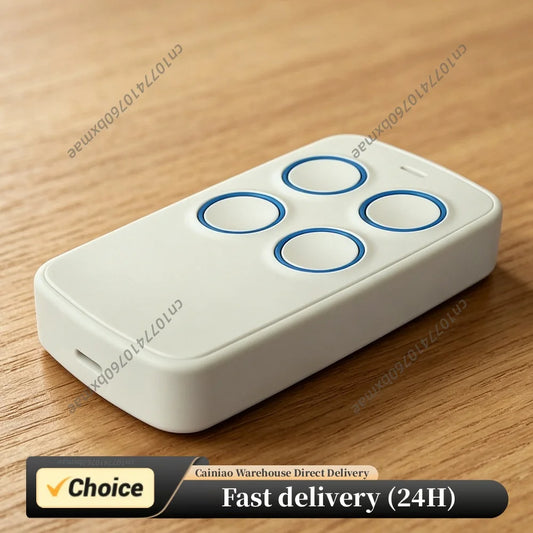 433 MHz Garage Door Openers Lightweight Garage Door Remote Duplicator 4-Buttons for Domestic Tubular Motors and External Motors Peaceful Pleasures Health and Wellness
