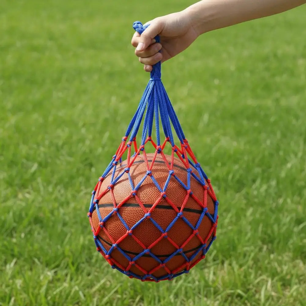 Single Ball Carrying Net Bag Basketball Soccer Football Mesh Storage Bag Portable Sports Ball Holder Volleyball Bag Peaceful Pleasures Health and Wellness