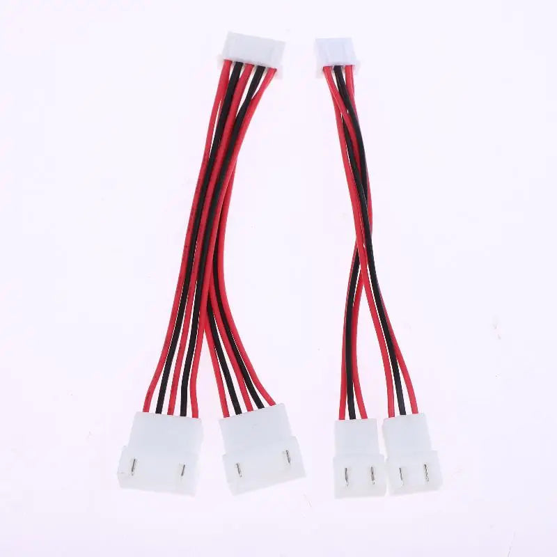3Pcs/pack XH2.54MM Y-Splitter Cable Male To 2 Female Connector 26AWG Power Extension Cord 2/3/4/5/6 Pin Splitter Cable Adapter Peaceful Pleasures Health and Wellness