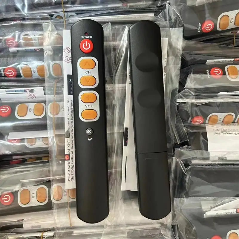 Universal Remote Control – 6 Large Buttons for TV & DVD